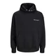 JACK & JONES Majica, črna