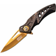 MTech Linerlock A/O Black/Gold