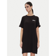 DKNY Nočna srajca YI30051 Črna Relaxed Fit