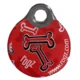 Rogz ID privezak za pse Red Bone - S