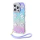 GUESS Maska za telefon iPhone 15 Pro 6.1, GUHCP15LHPELISU, Lavanda