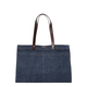 LEVIS Nakupovalna torba HERITAGE ALL DAY moder denim/temno rjava