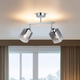 Opviq Luster Rayo-51-12, O10, 12cm, IP20 Srebrne boje