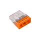 Pawbol Hitri konektor 3x 2,5 mm2 oranžen E.4181T /100 kosov/