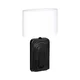 Atmosphera - Stona lampa MONIA 1xE14/60W/230V crna/bela