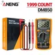 KJB Digitalni multimeter DM850 za električne meritve, rumen, s škatlo