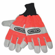 Oregon šumarske rukavice, zaštita za lijevu ruku, br.9, bijela/crvena