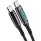 Blitzwolf BW-TC23 USB-C cable to USB-C, 100W 1.8m (black) (5905316141391)
