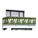 Zeleni plastičan balkonski zastor 500x85 cm – Maximex