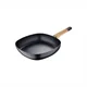 Bergner Ponev za žar z nelepljivo površino BG-34625-BK 28 cm Earth Black