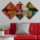 Wallity Slika 4MDF98312126, 60x115 cm, 4 dela