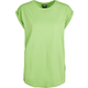 Womens Ghostgreen T-shirt with extended shoulder