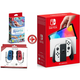 Nintendo Switch OLED 7 64GB bela in Nintendo Switch Sports+ 2X dodatna Joy Pada rdeč/moder