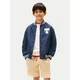 TOMMY HILFIGER Prehodna jakna bež/marine/bela