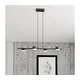 Luster na sajli SORA 4xGX53/12W/230V crna