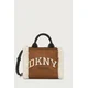 DKNY crossbody torbica ženska iz imitacije semiša