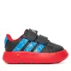 Adidas Patike za dečake Grand Court Spider-Man CF I, JQ7828, Crne