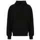 Mens Light Terry Hoody Sweatshirt - Black