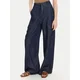 Guess Jeans hlače W5GA1T D5N61 Mornarsko modra Wide Leg