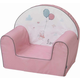 Dječja fotelja Bubaba - Zaljubljeni zeko, ružičasta