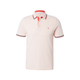 JACK & JONES Majica JJEPAULOS kremna/temno modra/oranžna