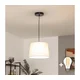 Brilagi - LED luster na sajli CERIA 1xE27/40W/230V O 30 cm bež