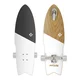 SKATEBOARD STREET SURFING SHARK ATTACK 30 koa white
