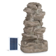 Blumfeldt Stonehenge XL, solarna fontana, LED rasvjeta, poliresin, litij-ionska baterija