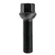 TATechnix Vijak za platišče M14 x 1.5 x 45mm polkrožni črn