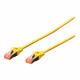 DIGITUS Professional patch cable - 10 m - yellow - DK-1644-100-Y-5