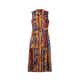 Desigual Obleka modra/rumena/rdeča