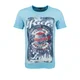 Key Largo Majica Fast nebeško modra/moder denim/rdeča