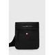Tommy Hilfiger Torbica za okrog pasu Essential Pu Mini Crossover AM0AM09505 Črna