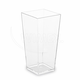 WIMEX s.r.o. Posoda za prigrizke (PS) kvadratna prozorna 40 x 40 x 82 mm 85ml [40 kosov]
