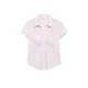 Pull&Bear Bluza staro roza / bela