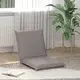 vidaXL Tlorisni stol Taupe 54 x 64 x 59 cm blago