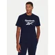 Reebok Majica RK25141CCM Mornarsko modra Regular Fit