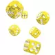 Kockice Oakie Doakie Dice D6 16 mm Translucent - Yellow (12)