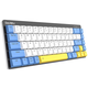 Wireless mechanical keyboard Dareu EK868 Bluetooth (whiteblueyellow))