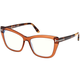 TOM FORD Okvir za naočare 0FT5826-B 4855, Ženski, Braon