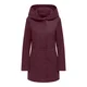 Only ONLBLAKE HOOD COAT Bordo