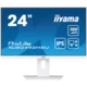 IIYAMA Monitor LED XUB2492HSU-W6 WHITE 23.8 IPS 1920 x 1080 @100Hz 16:9 250 cd/m2 1300:1 0.4ms HDMI DP USB 4 x 3.2 Full Ergonomic