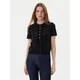TWINSET Bluza 252TP3203 Črna Regular Fit