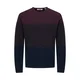 Only & Sons Pulover ONSFELIX ultra mornarsko modra / ciklama / vinsko rdeča