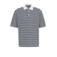 WE Fashion Majica temno modra/bela