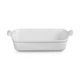 Posoda za pečico HERITAGE 32 cm, 4 l, WHITE, kamnita posoda, Le Creuset