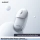 AUSDOM Bežični miš, 2.4GHz, Bluetooth, Beli