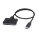 MicroConnect USB-C na SATA adapter 5Gbps, 0,2m, črn