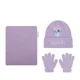 Set klobuk, bandana in rokavice Disney Classics CEO-ACCCS-AW26-220DCLS Svetlo vijolična
