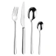 Set jedilnega pribora IRIS FLOWER, set 24 kosov, srebrna, Pintinox